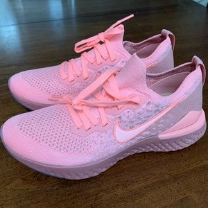 NIKE EPIC REACT FLYKNIT RUST PINK 8.5